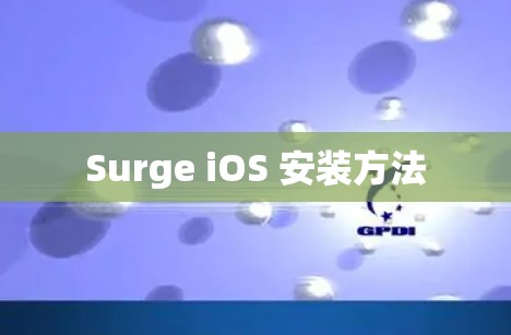 Surge iOS 安装方法
